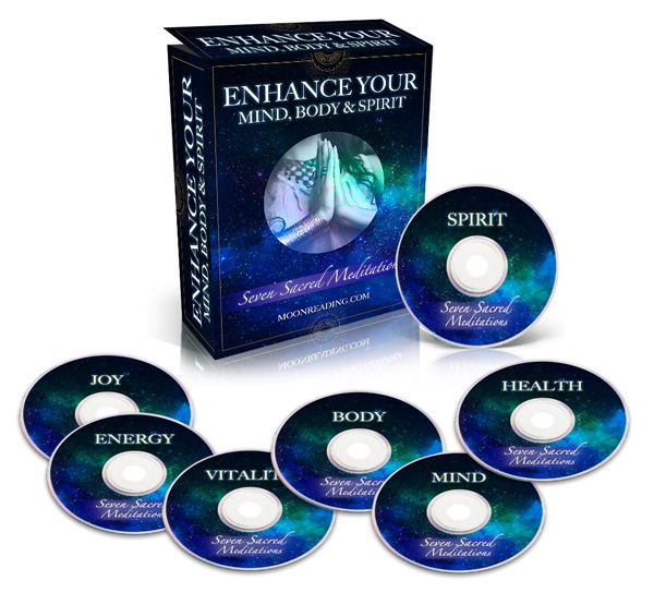 Moon Reading BONUS #4 Elevate your Mind, Body & Spirit Seven Sacred Meditations